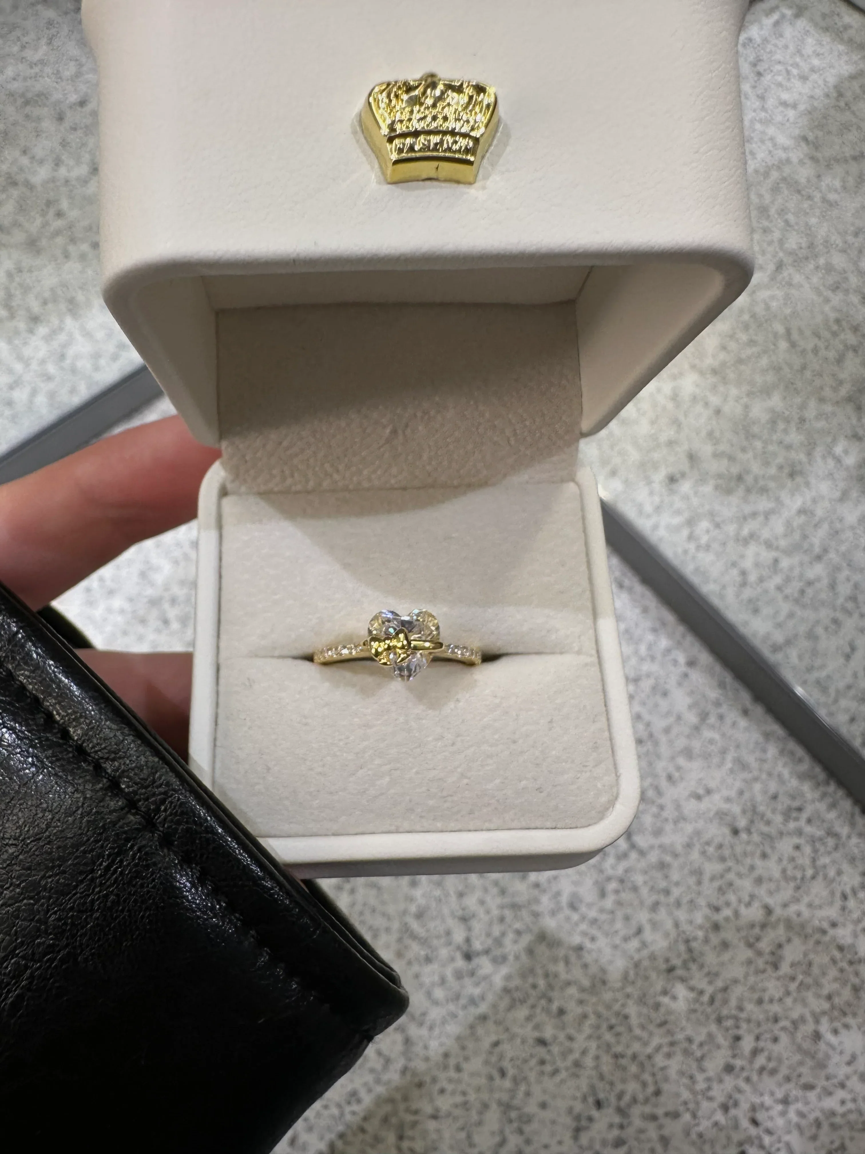Heart Bow Ring - Image 3