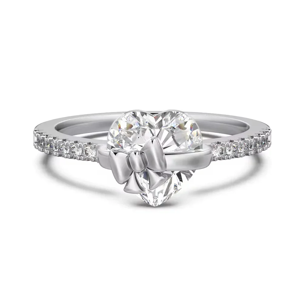 Heart Bow Ring - Image 4